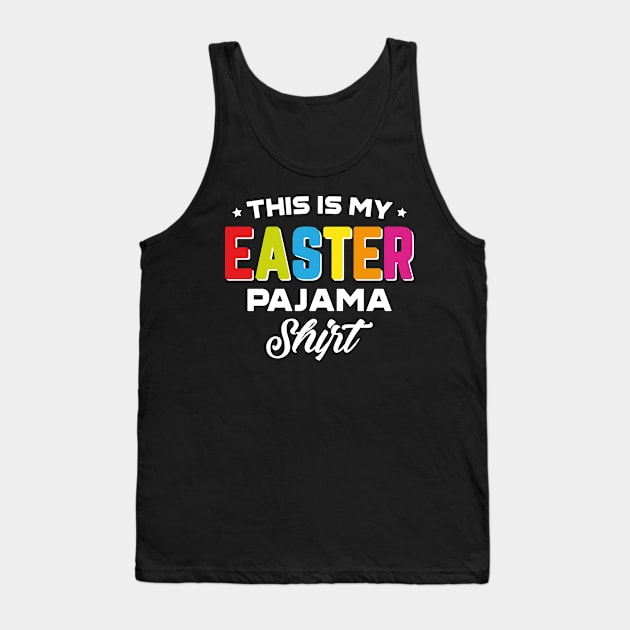 This Is My Easter Pajama Shirt Tank Top by trendingoriginals